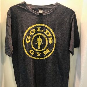 Men’s Golds Gym Stronger Than Resolutions T-Shirt